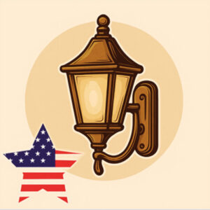 アメリカン照明カード用イメージ